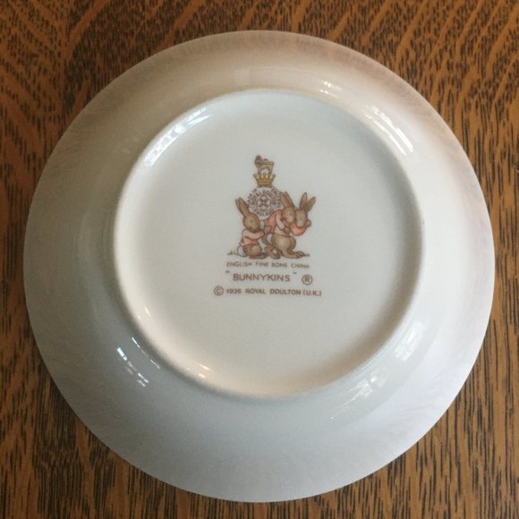 Royal Doulton 1980s Vintage Bunnykins Bowl - Picture 4 of 4